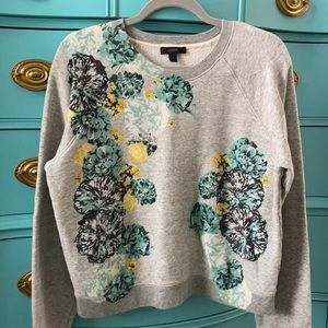 J. Crew Aquatic Yellow sweatshirt